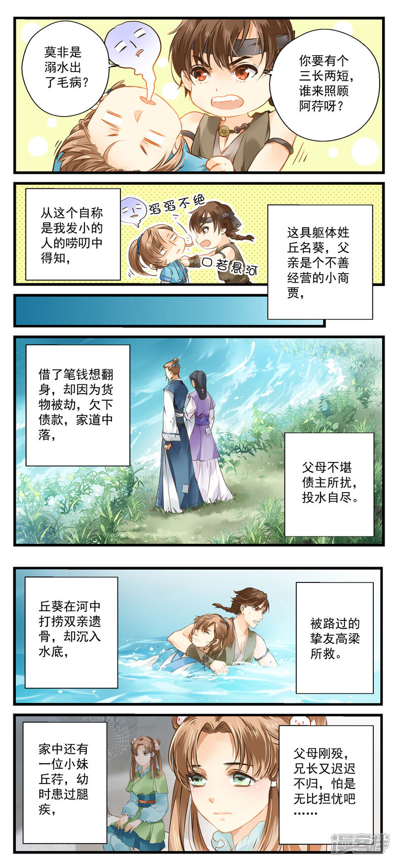 《王爷饿了》第1话 我穿越成了村民A 第7页