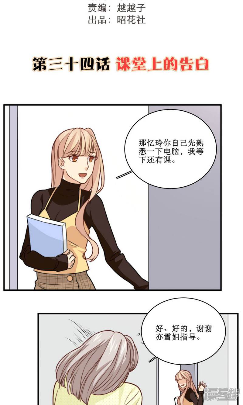 《公主三十岁》第34话 课堂上的告白 第2页