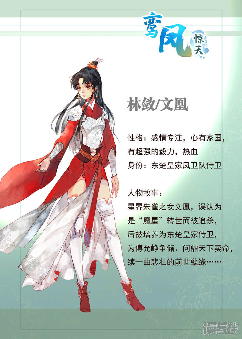《鸾凤惊天》人设 第3页