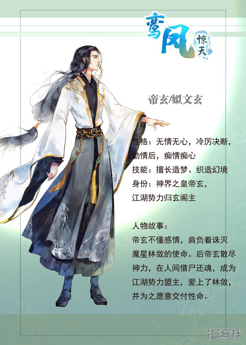 《鸾凤惊天》人设 第4页