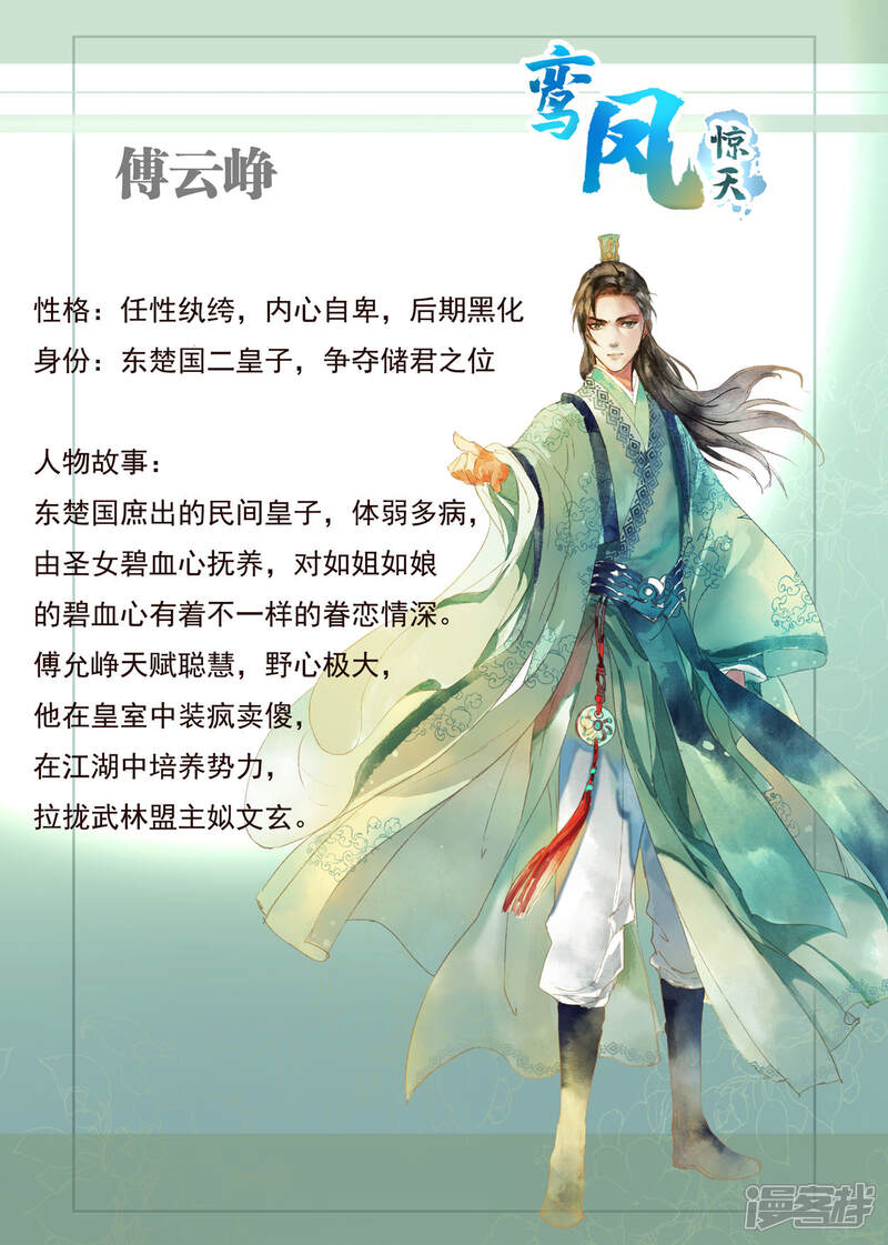 《鸾凤惊天》人设 第5页