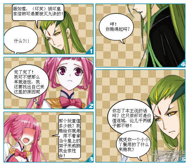 《穿越任性代妃王爷宠》第十三越赔偿 第13页