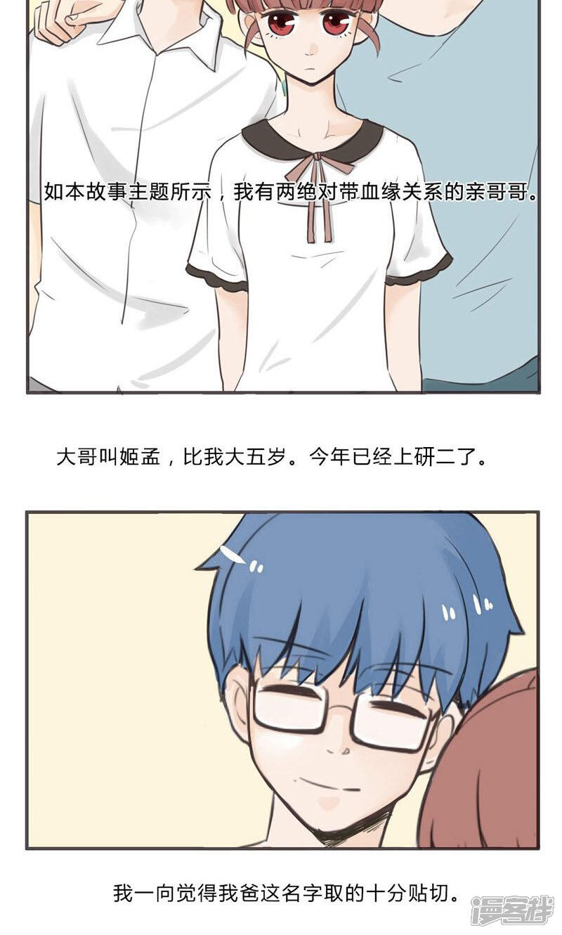 《哥哥不准我谈恋爱》第1话 家有大哥难避干戈 第3页