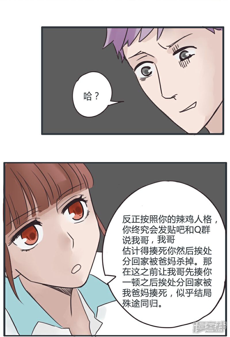 《哥哥不准我谈恋爱》第14话 表白是一场狭路相逢3 第15页