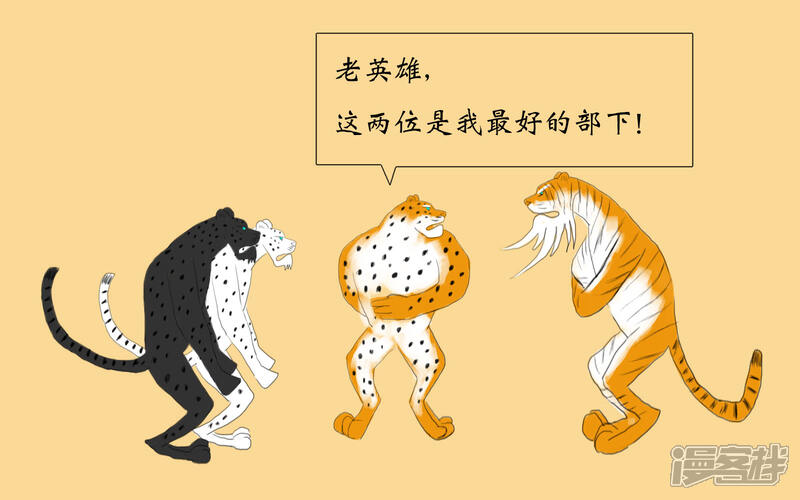 《老虎有礼了》黑白双雄 第2页