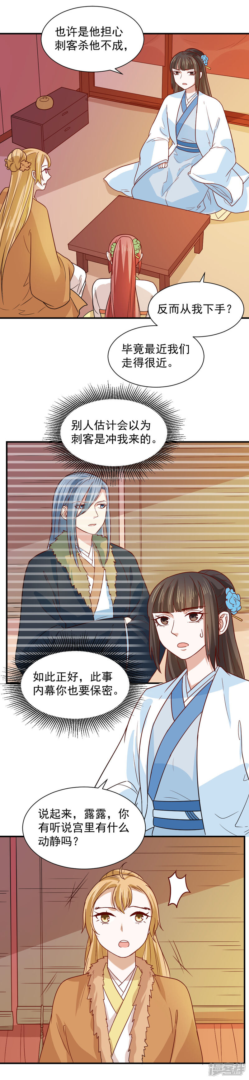 《重生帝女乱天下》第84话 刺客的目标是你？ 第8页