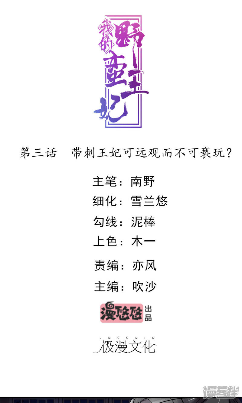 《我的野蛮王妃》第3话 带刺王妃可远观而不可亵玩？ 第1页