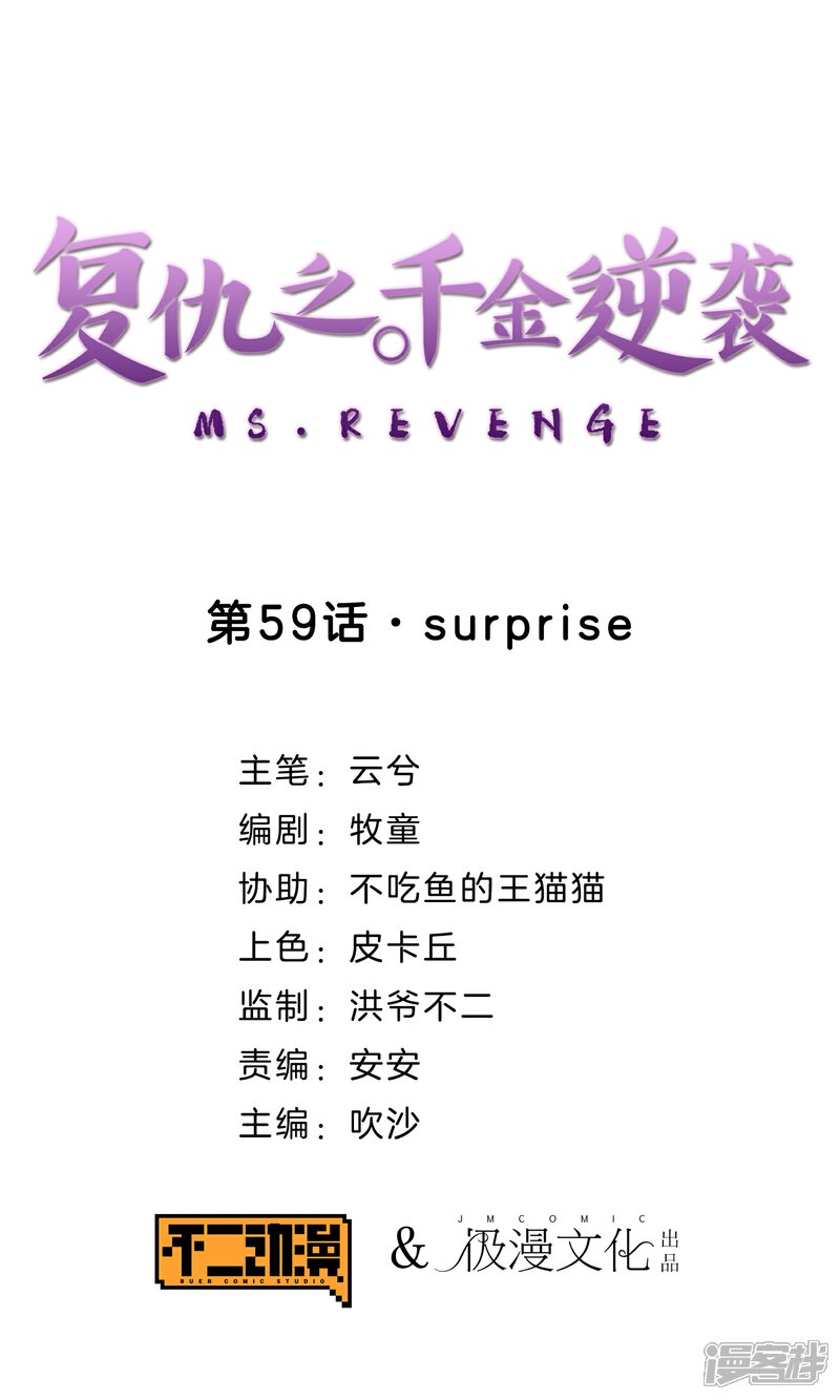《复仇之千金逆袭》第59话 surprise 第1页