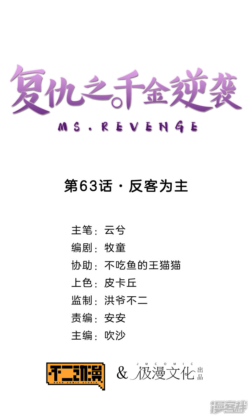 《复仇之千金逆袭》第63话 反客为主 第1页