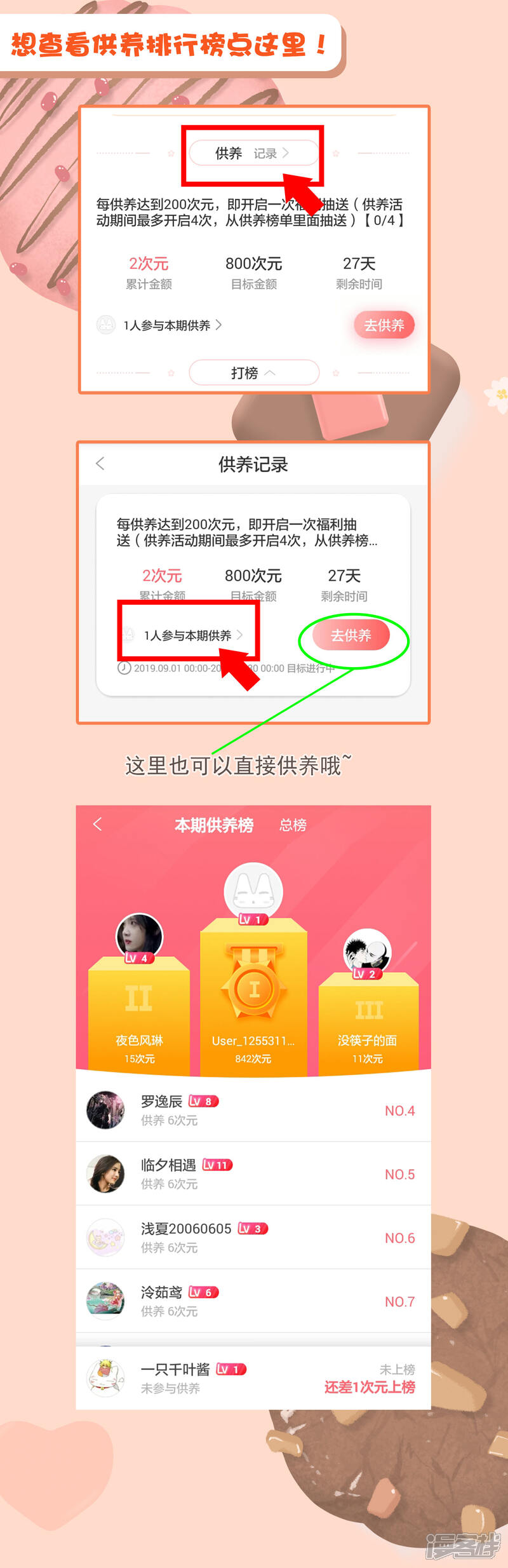 《明星教成男朋友》供养活动 敢催就敢更 第4页