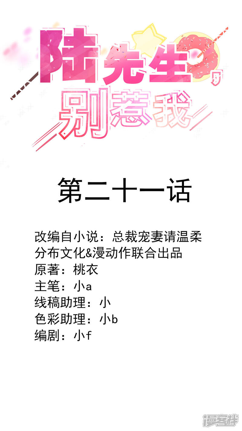 《陆先生，别惹我》第21话 我来做饭吧 第2页