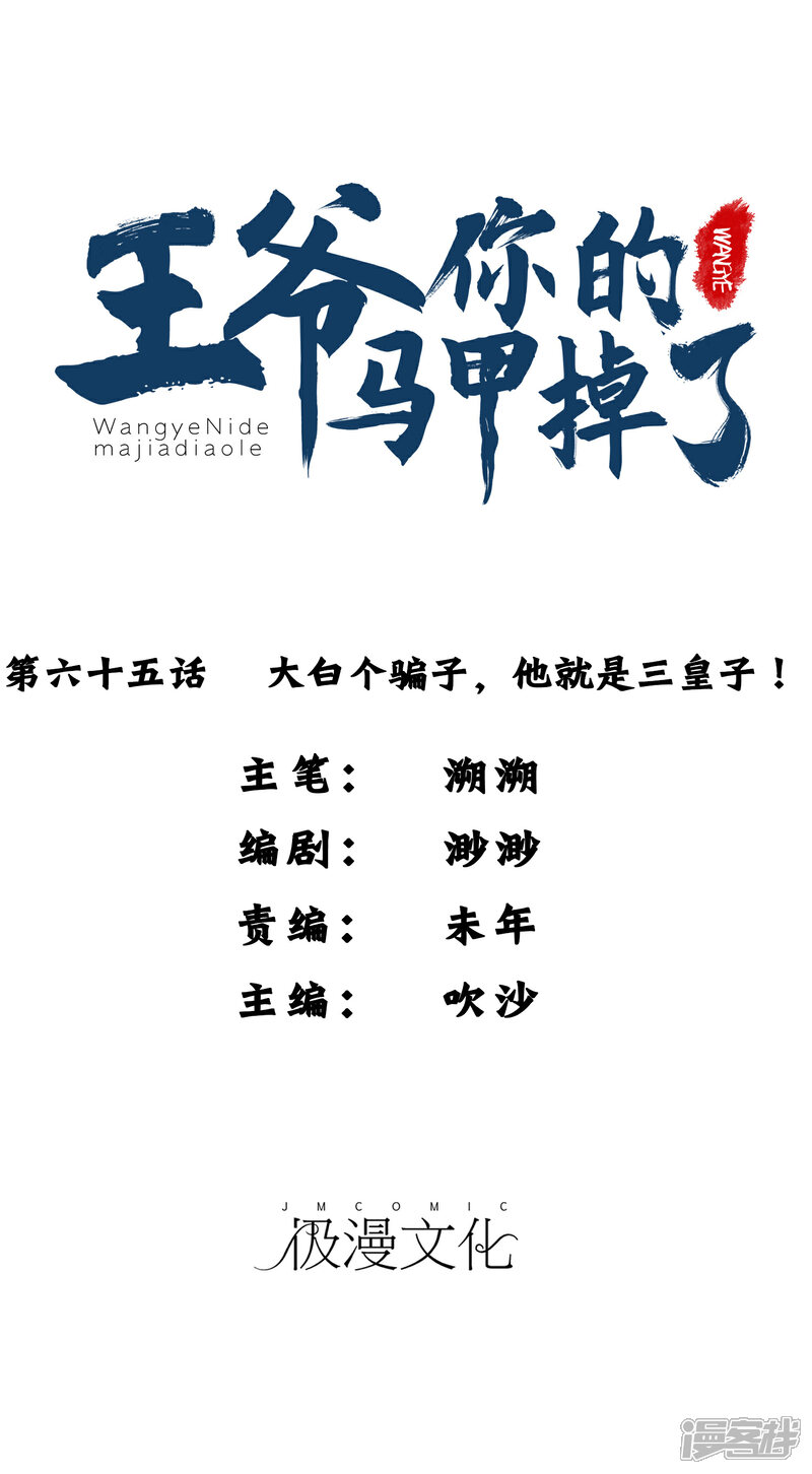 《王爷，你的马甲掉了》第65话 大白个骗子，他就是三皇子！ 第1页