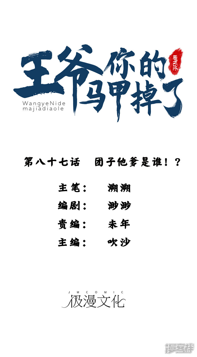 《王爷，你的马甲掉了》第87话 团子的爹是谁！？ 第1页