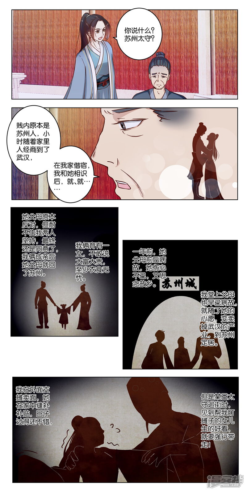 《楼主大人救救我》第14话 被逼离开 第1页