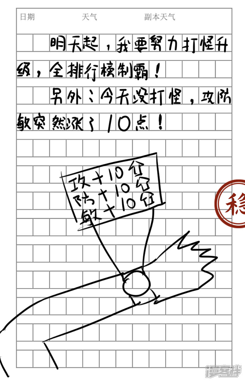 《这个猎人太稳健》番外1 这本日记太稳健！ 第6页