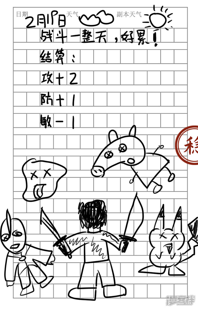 《这个猎人太稳健》番外1 这本日记太稳健！ 第7页