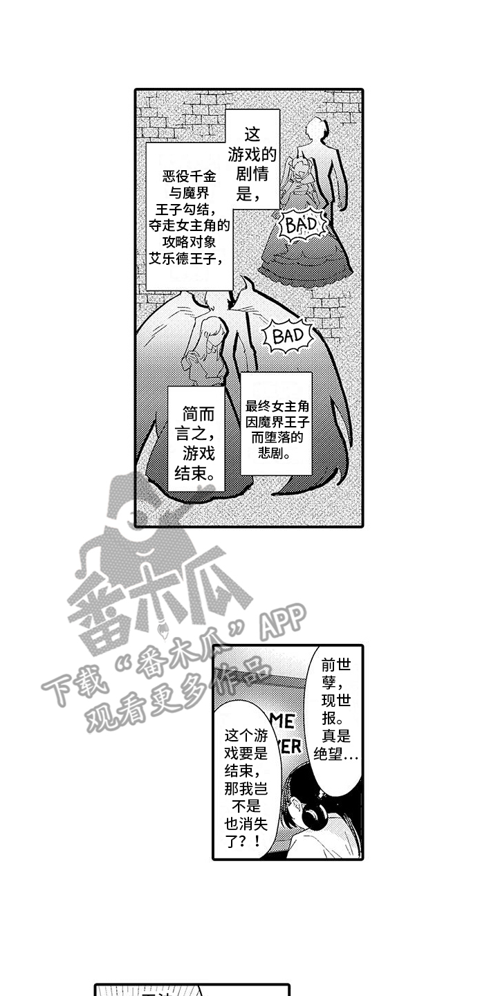 《爱上魔王的路线》第1章穿越进游戏 第11页
