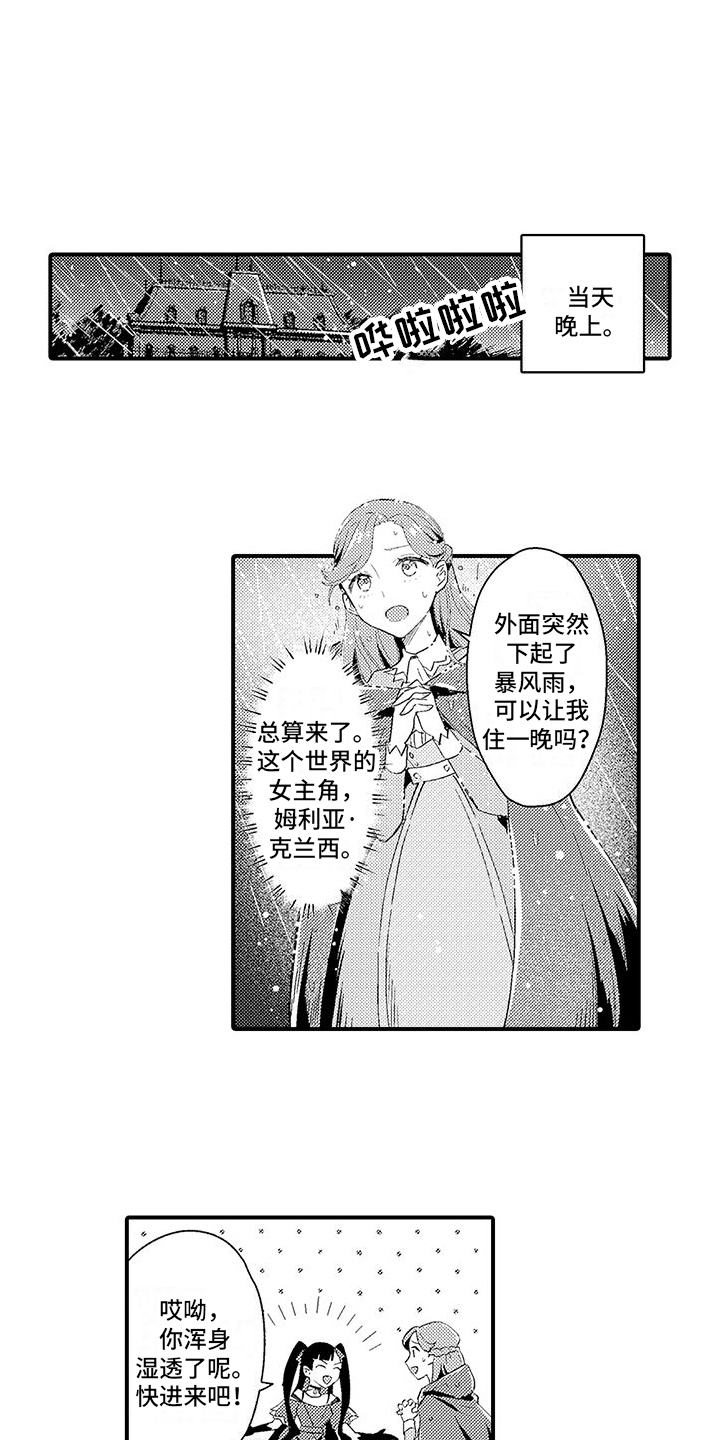 《爱上魔王的路线》第1章穿越进游戏 第14页