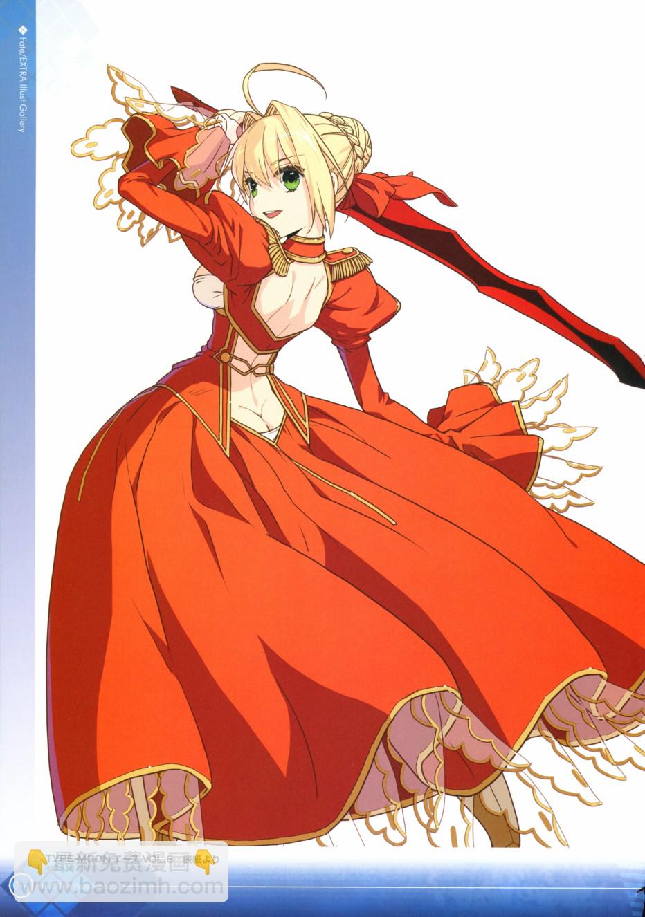 《Fate EXTRA画集》第1话 第26页