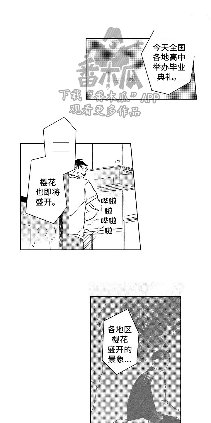 《春风吹向失恋的人》第10章毕业 第1页