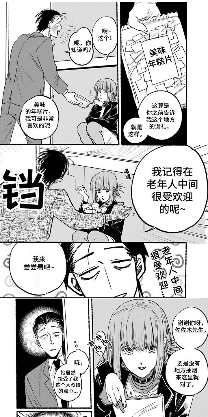 《烟民两人组》第3章小零食 第1页