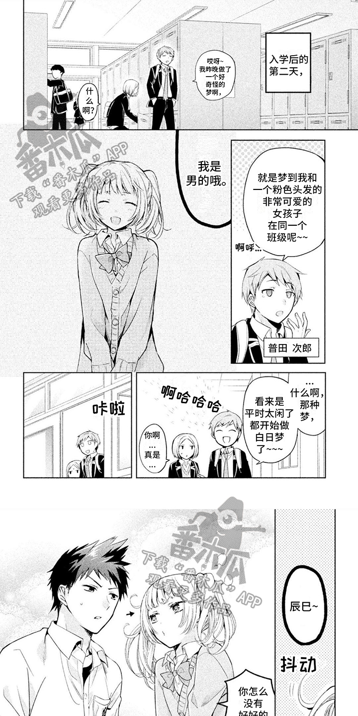 《自我认知是男性》第4章换衣服 第1页
