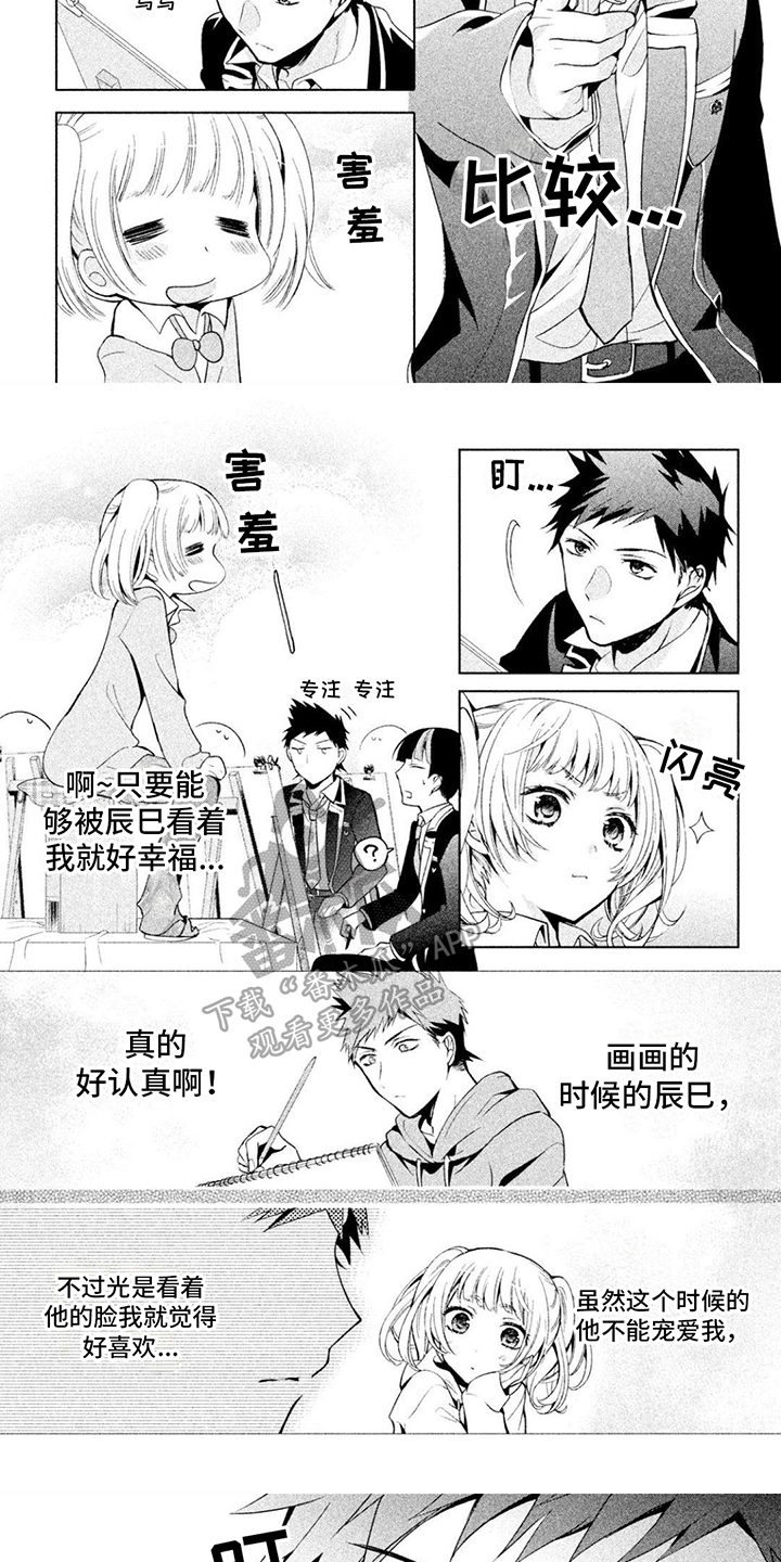 《自我认知是男性》第13章绘画模特 第5页