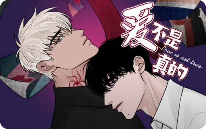 《迷画人/爱不是真的》漫画封面图 - tl漫画