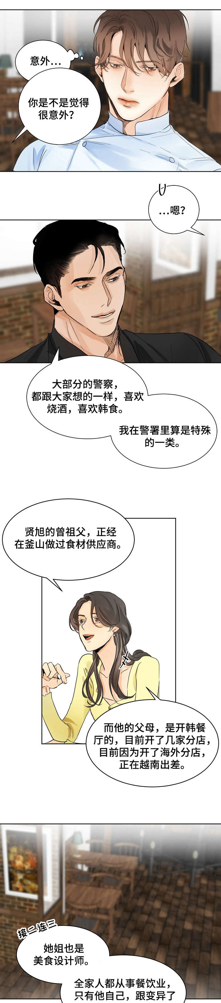《意大利餐厅》第4章婚礼 第1页