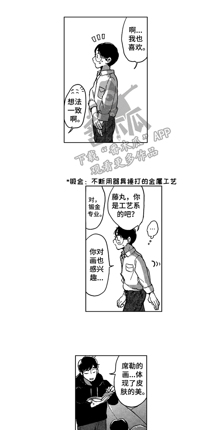 《莫名的痴恋》第4章痴迷皮肤 第1页