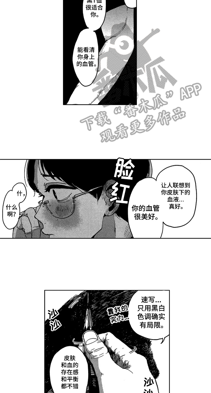 《莫名的痴恋》第12章模特 第4页