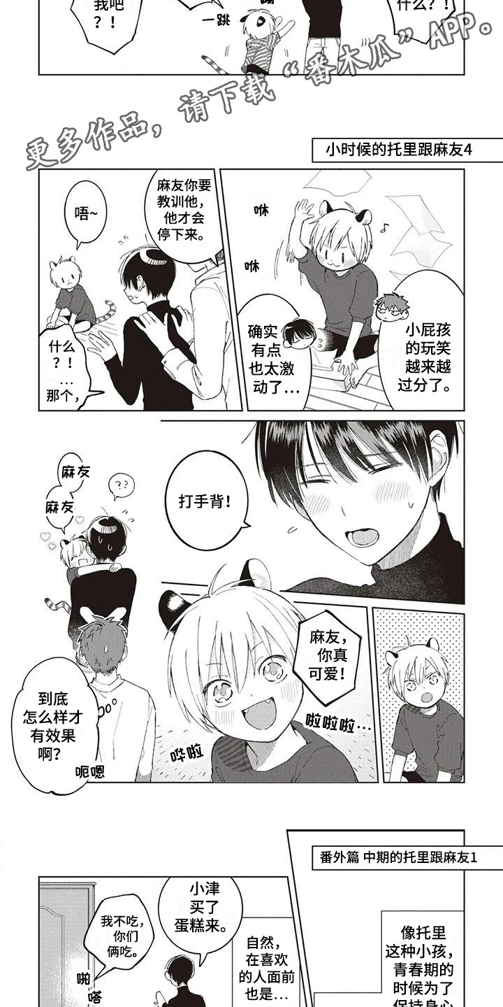 《小老虎养成记》第11章小时候的托里 第3页