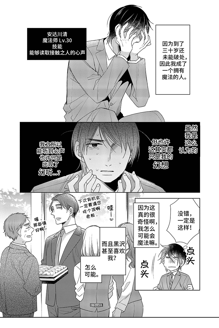 《30岁成了魔法师》第1章心声 第5页