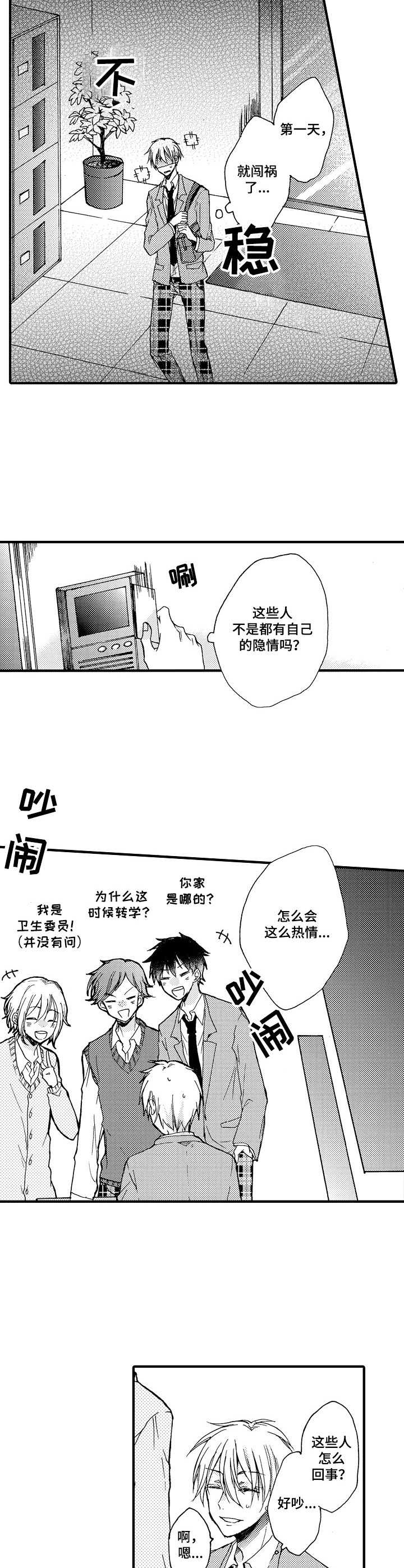 《人格轮廓》第1章 转学生 第8页