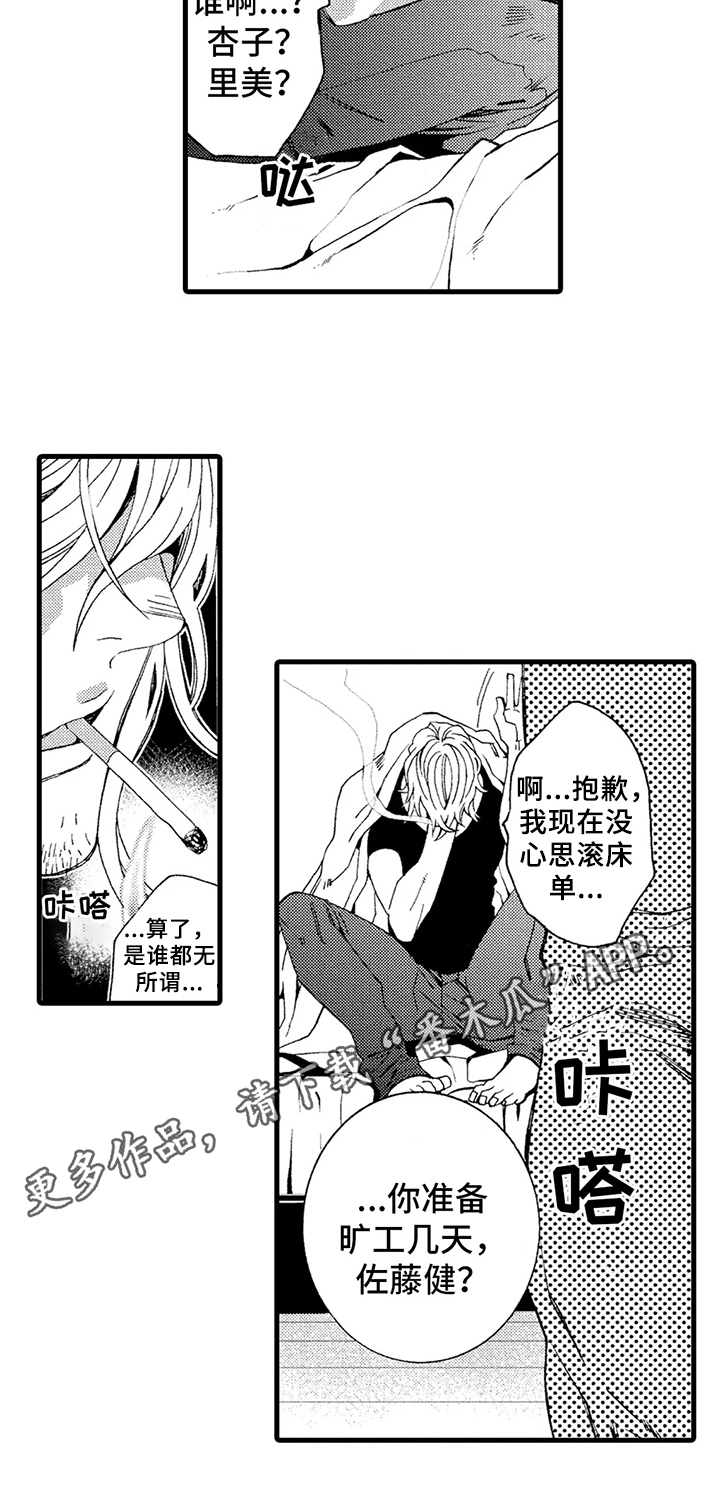 《快递情缘》第11章颓废 第7页