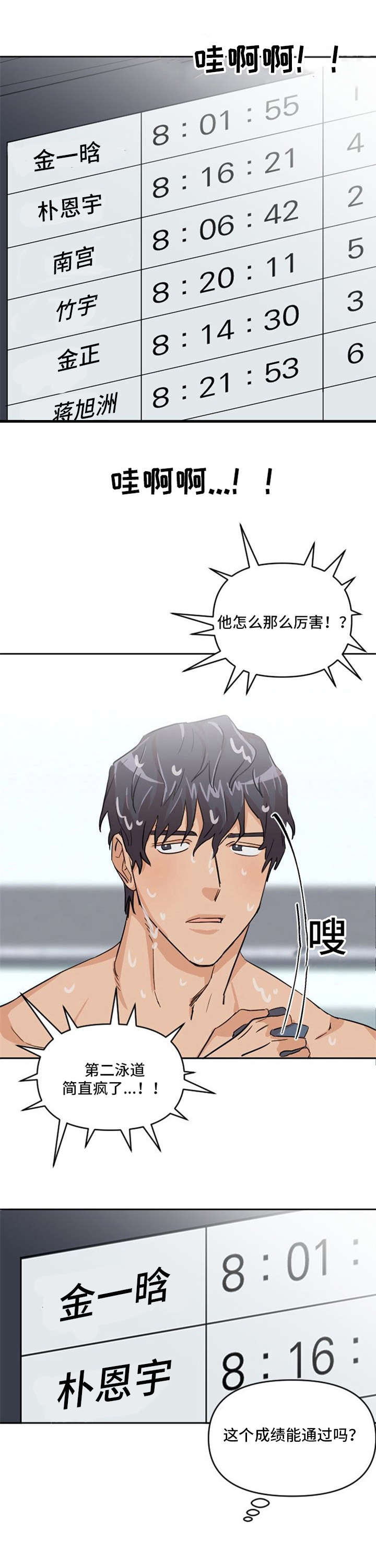 《泳池爱恋》第7章成绩优异 第3页
