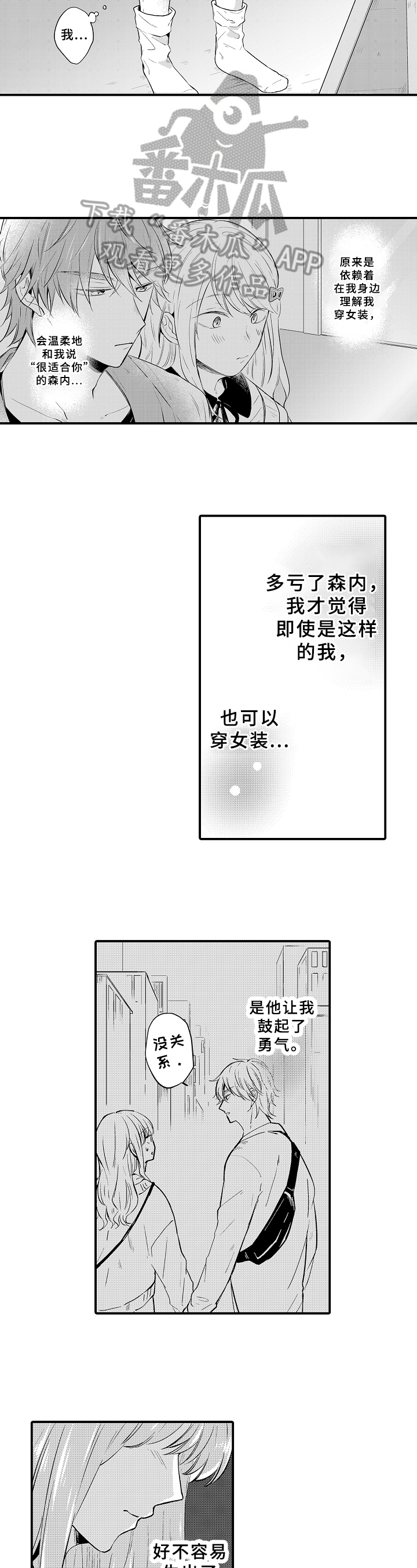 《须田君的秘密》第25章出门 第6页