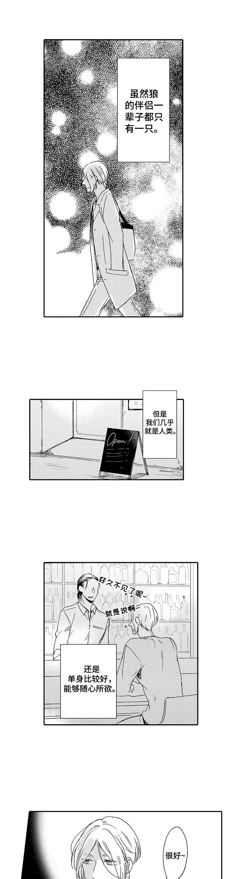 《狼的付出》第1章狼人 第7页