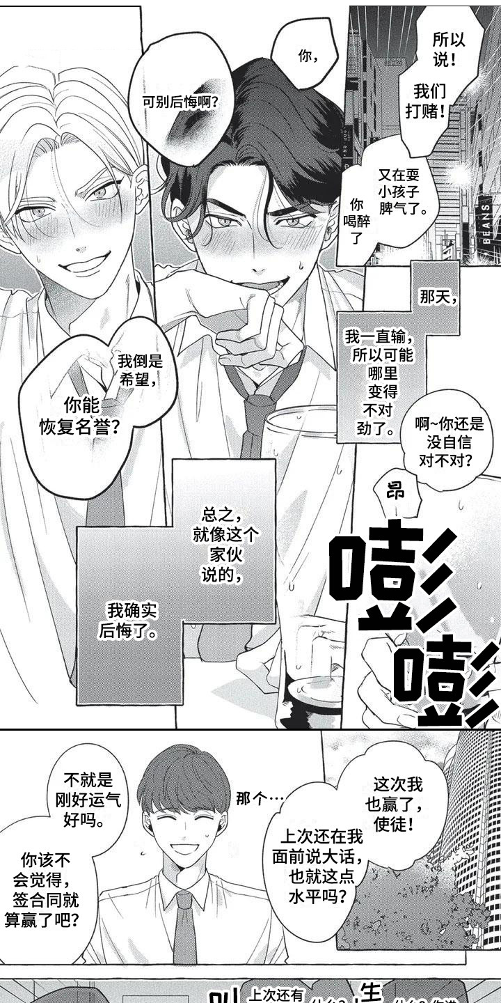 《冤家对手》第1章斗志 第1页