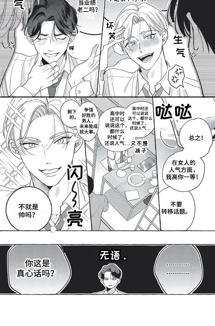 《冤家对手》第1章斗志 第8页