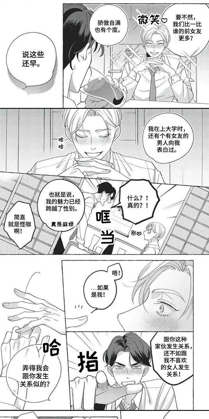 《冤家对手》第2章比赛 第1页