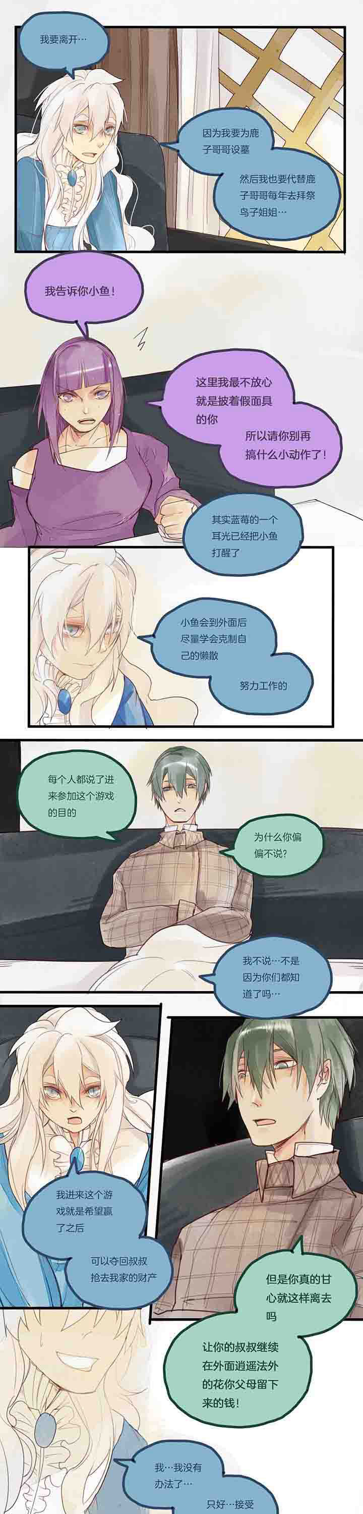 《心魔游戏》第51章各自去留 第6页