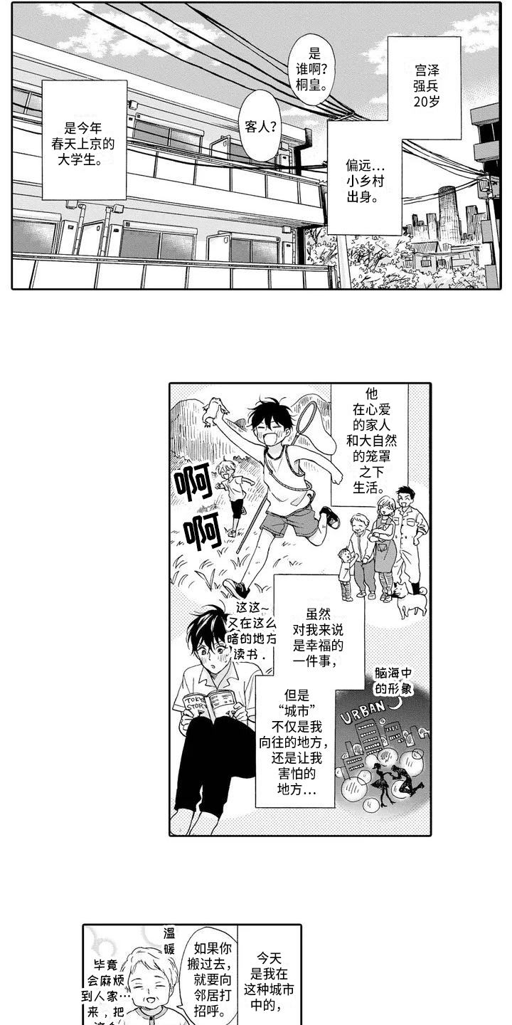 《顺利恋情》第1章打招呼 第2页