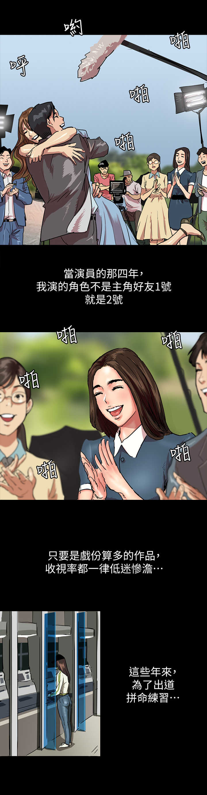 《偶像演员》第3章新的开始 第1页