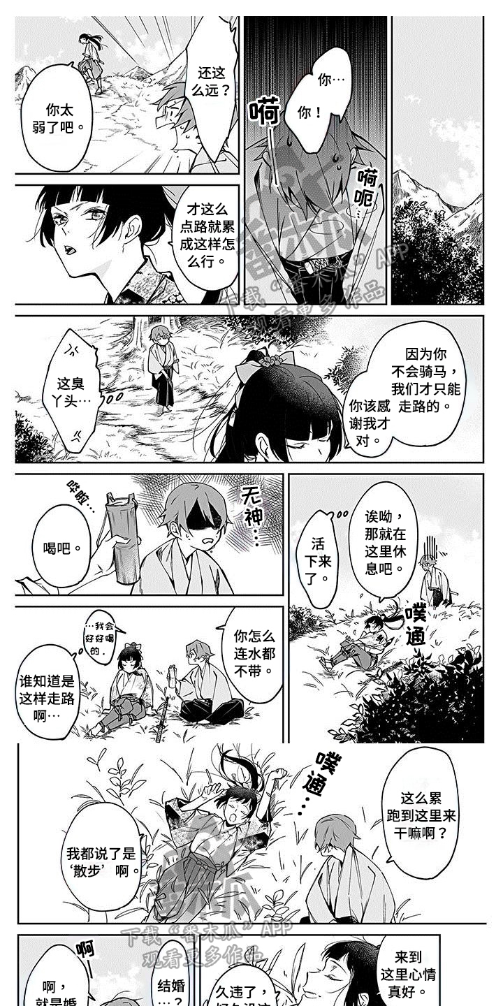 《转世战国》第10章散步 第1页
