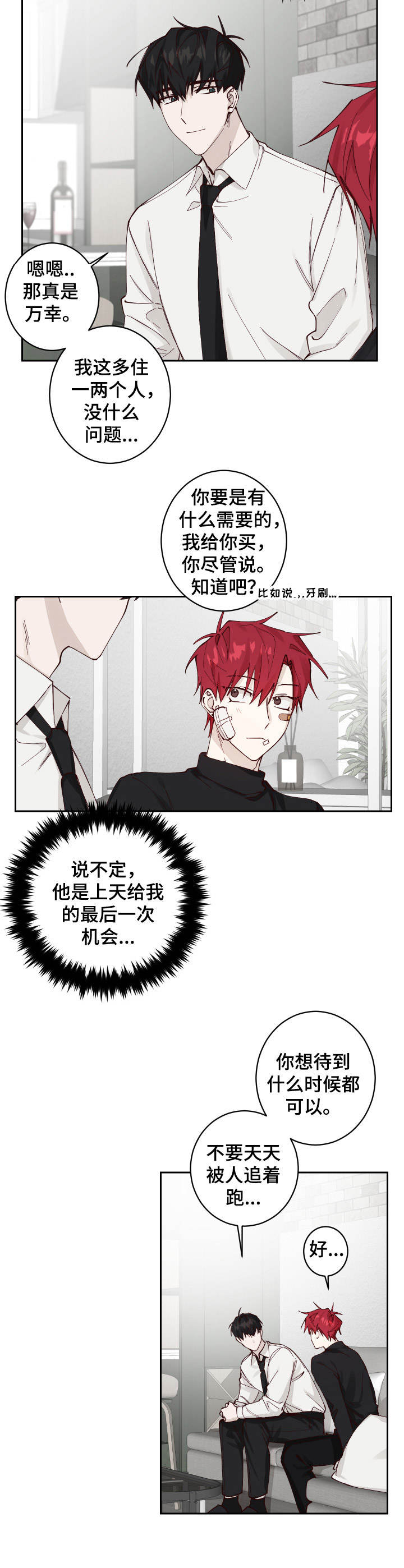 《无责之爱》第4章收留 第4页