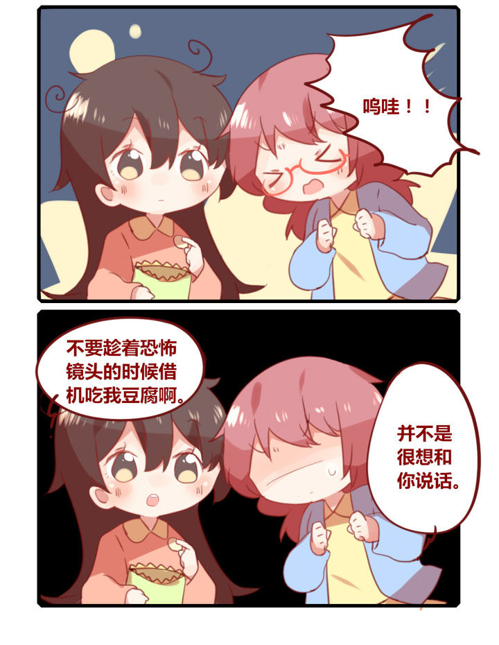 《你听说过女子大学生吗？》第228章看鬼片 第4页