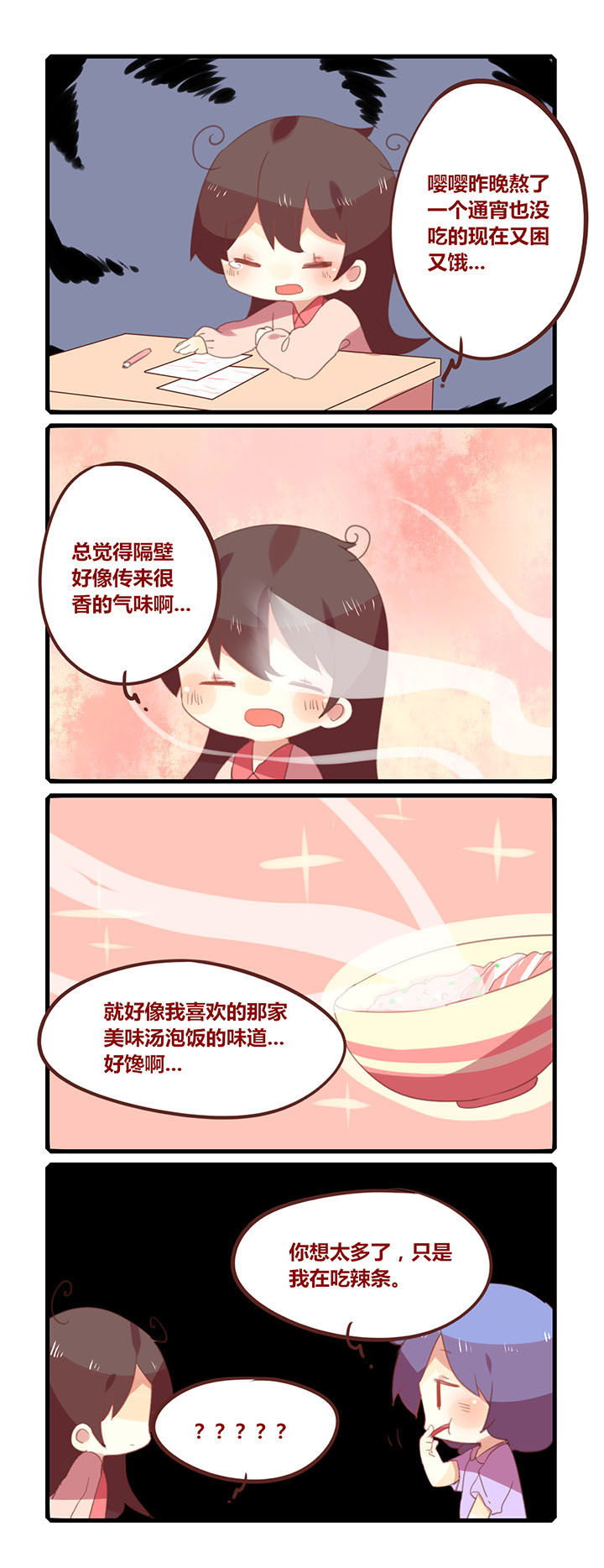 《你听说过女子大学生吗？》第143章吃点辣条冷静一下 第1页