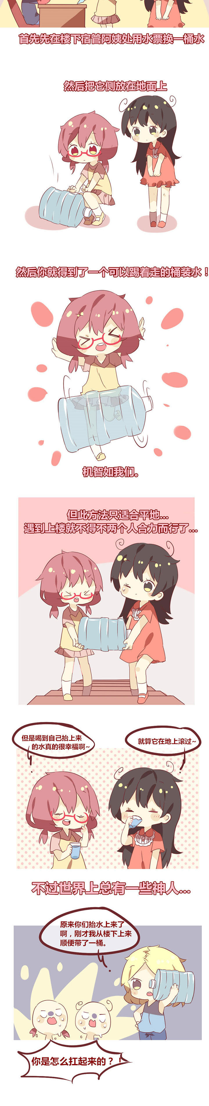 《你听说过女子大学生吗？》第35章开门送水 第2页