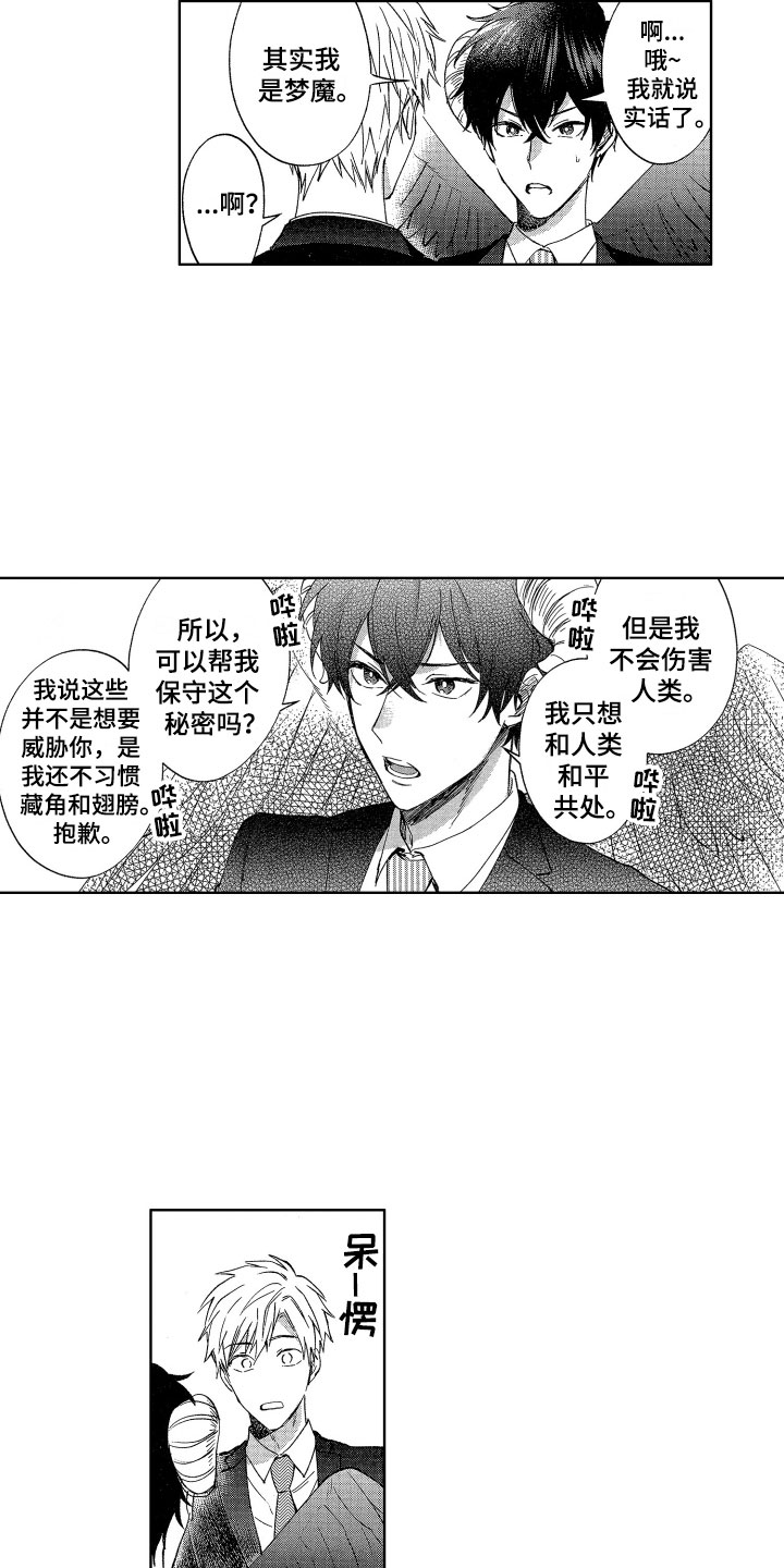 《梦魔初入人间》第2章理智绷断 第2页